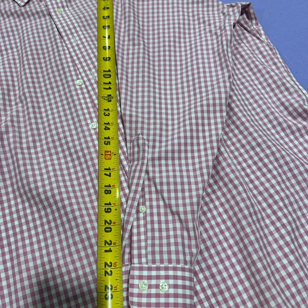 Brooks Brothers Pink Checkered Casual Button Down Shirt - Picture 5 of 6